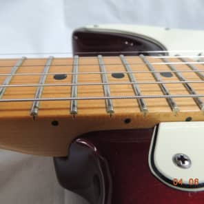 Fender Stratocaster Plus Strat Plus 1989 Maroon electric guitar original W/OHSC. image 9