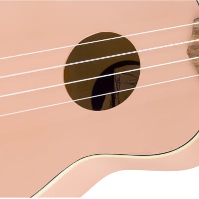 Fender Venice Soprano Ukulele - Shell Pink image 5