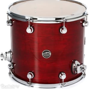 DW Performance Series Floor Tom - 14 x 16 inch - Cherry Stain Lacquer image 3