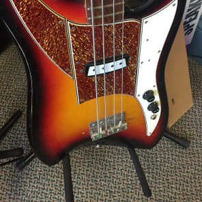 Fandel  Jet Series Bass 1960's Sunburst image 2