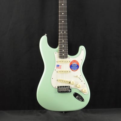 Mint Fender Jeff Beck Stratocaster Surf Green Rosewood Fingerboard image 2