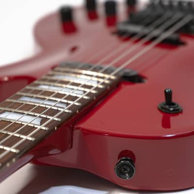 ESP Edwards ERI-98LP Les Paul Rouage Rika Electric Guitar with Gigbag - Red image 8