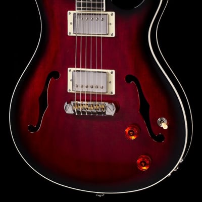 PRS SE Hollowbody Standard Fire Red-C03071 - 6.13 lbs image 1