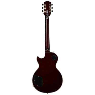 Epiphone Jerry Cantrell Wino Les Paul Custom Electric Guitar (with Case), Wine Red image 6