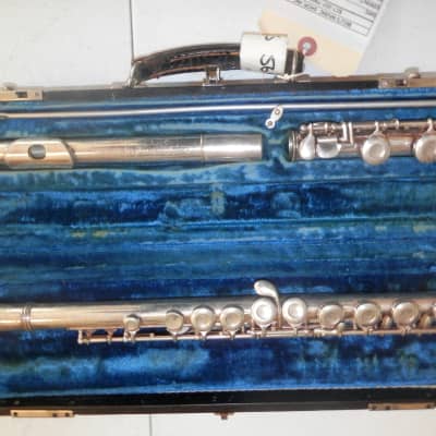 F A Reynolds Flute Vintage 1952 Fresh Overhaul w/Original Hard Case image 1