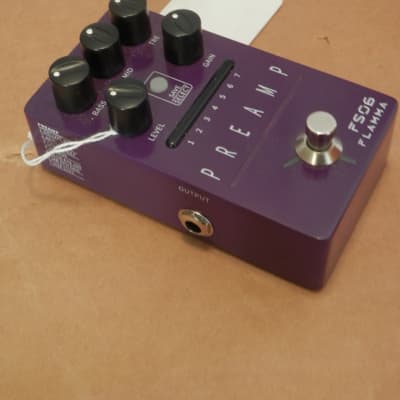 FLAMMA FS06 Pédale D'effets De Préampli Numérique Pour Guitare Avec Simulation D'armoire Intégrée 7 Modèles De Préampli Préréglés