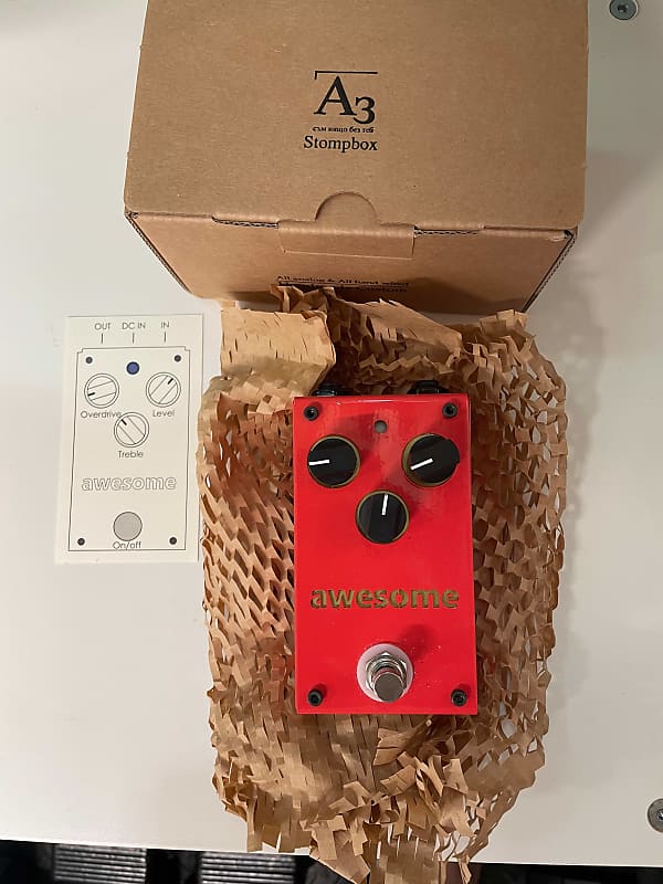 A3 Stompbox | AWESOME Overdrive | Reverb
