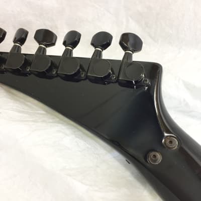 Fernandes JS-100 Rhodes Floyd Rose Black Offset V Japan Guitar Pro Set Up image 9