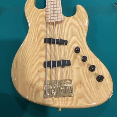 Moon Jazz Bass 5 2010 - Natural | Reverb