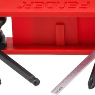 Genuine Fender 14-in-1 Guitar/Bass Multi-Tool Maintenance 099-0654-020 image 15