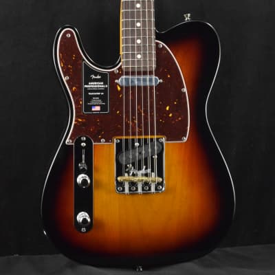 Fender American Professional II Telecaster Left-Hand 3-Color Sunburst Rosewood Fingerboard for sale