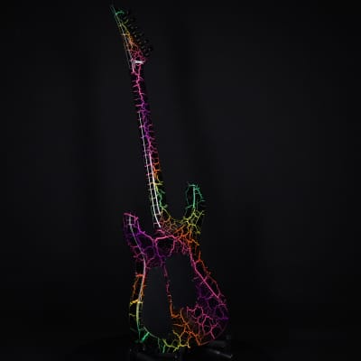 Jackson Pro Series Soloist SL3M Rainbow Crackle Maple Fingerboard (CYJ2200721) image 5