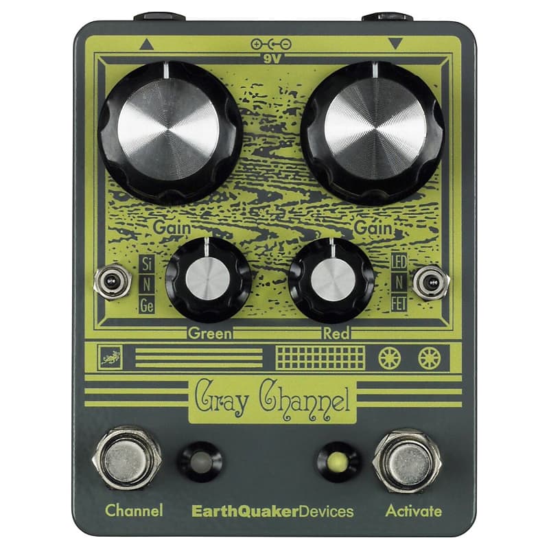 EarthQuaker Devices Gray Channel Dynamic Dirt Doubler image 1