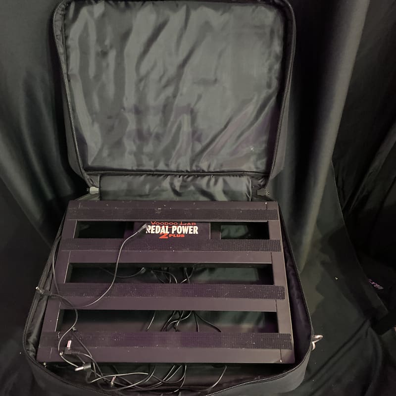 Pedal Board W/ Voodoo Lab Pedal Power Z Plus and case | Reverb Pedal Board W/ Voodoo Lab Pedal Power Z Plus and case | Reverb