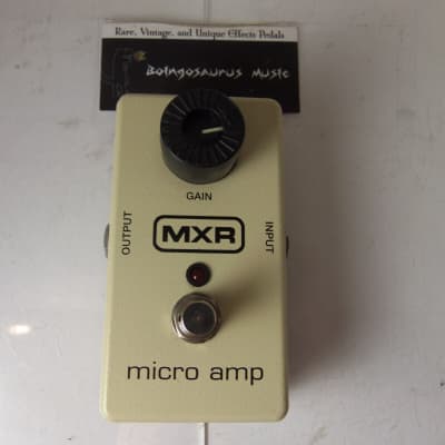 MXR M133 Micro Amp Booster Overdrive Boost Effects Pedal Free USA Shipping image 1