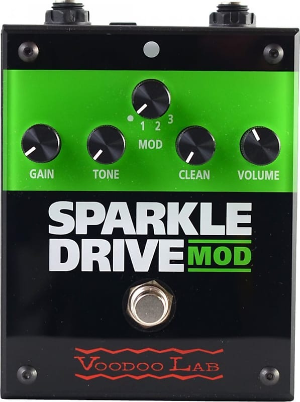 Voodoo Lab Sparkle Drive Mod Overdrive Guitar Effects Pedal image 1