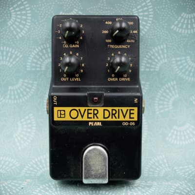 Pearl OD-05 Over Drive Made in Japan Vintage Guitar Effect Pedal