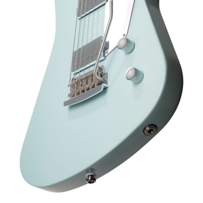 Sterling by Music Man Mariposa Electric Guitar (Daphne Blue) image 6