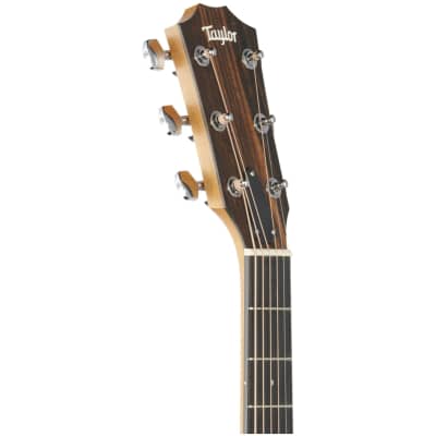 Taylor 214ce Koa Acoustic-Electric Guitar (with Hard Bag), Natural image 7