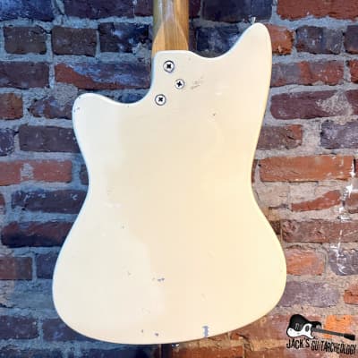 Silvertone / Harmony Bobkat Electric Guitar (1960s - Desert Sand) image 18