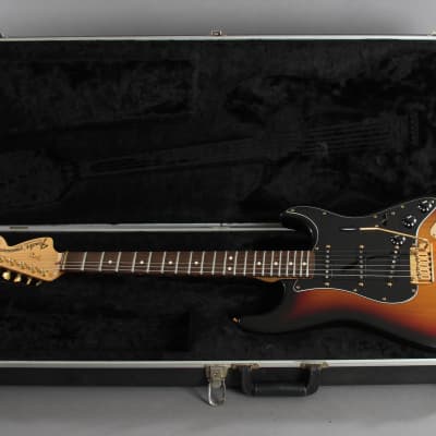 2002 Fender Partscaster Sunburst Fender Body With Yngwie Malmsteen Signature Scalloped Neck image 1