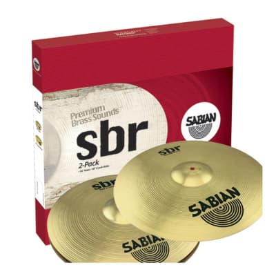 Sabian SBR 2-Pack Cymbal Pack image 1