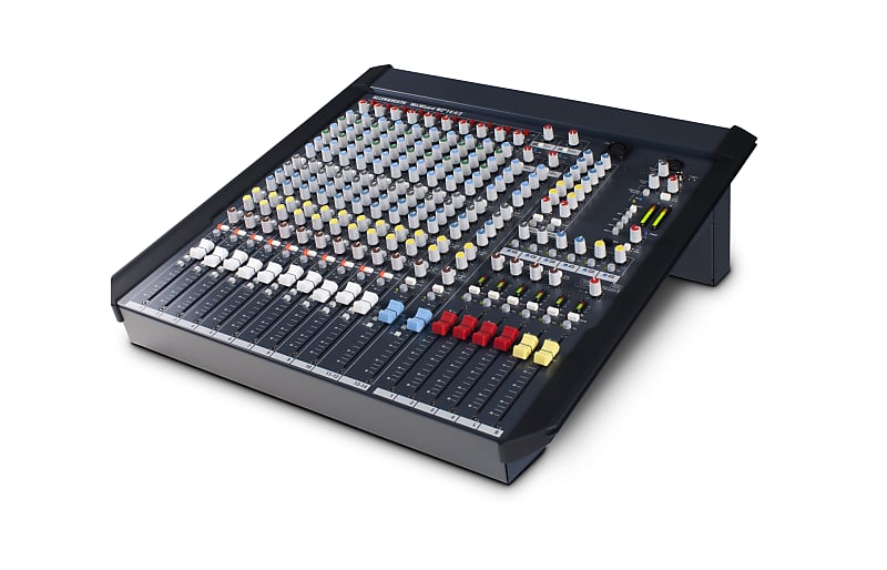 Allen & Heath AH-WZ414:4:2 10 Mic Line + 2 stereo rack mount mixer, 6 aux sends, 4 band EQ with dual swept mids, 4 Subgroups, rack mount image 1