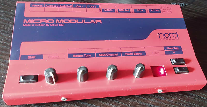 Nord Micro Modular boxed with Manual & Discs