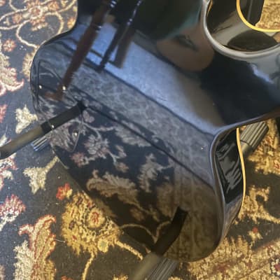 Left Handed Gibson Les Paul Double Cut Custom 2007 - Black image 17