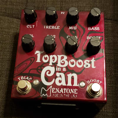 Menatone Menatone Top Boost In A Can Rare 8 Knob Version
