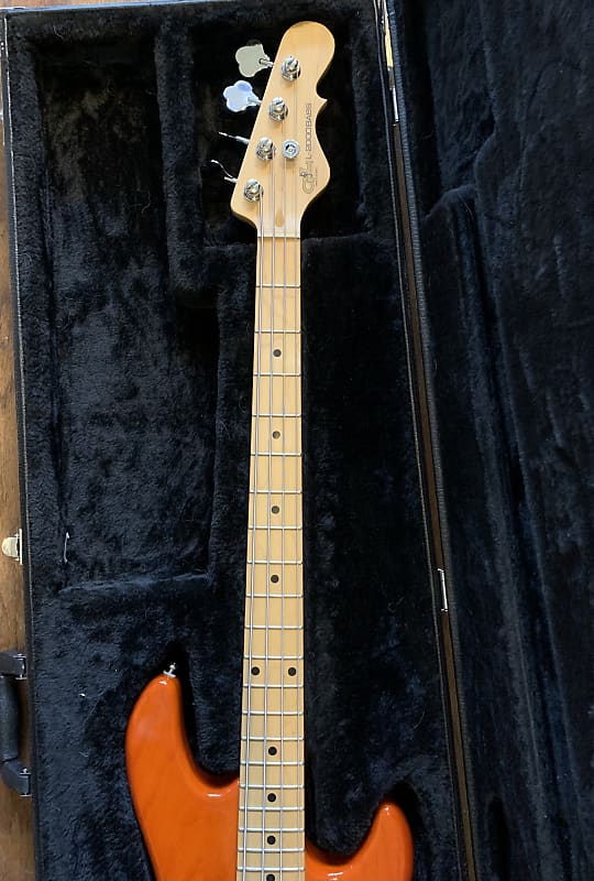 G&L L-2000 Tribute & hard shell case 2018 Transparent Orange