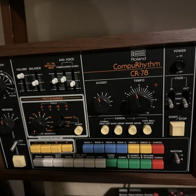Roland CR-78 CompuRhythm 1970s - wood