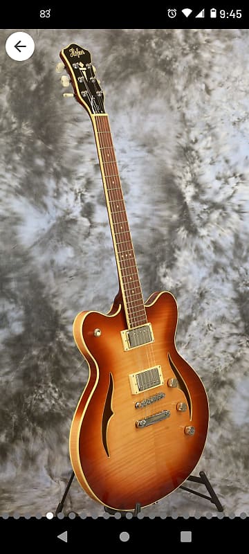 2023 Hofner Verythin CT 'Special' - Brunette Sunburst - | Reverb