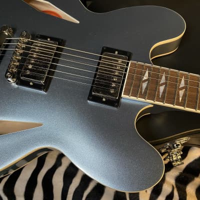 NEW ! Epiphone Dave Grohl DG-335 Semi-hollowbody Electric Guitar - Pelham Blue - In-Stock! - Authorized Dealer image 4