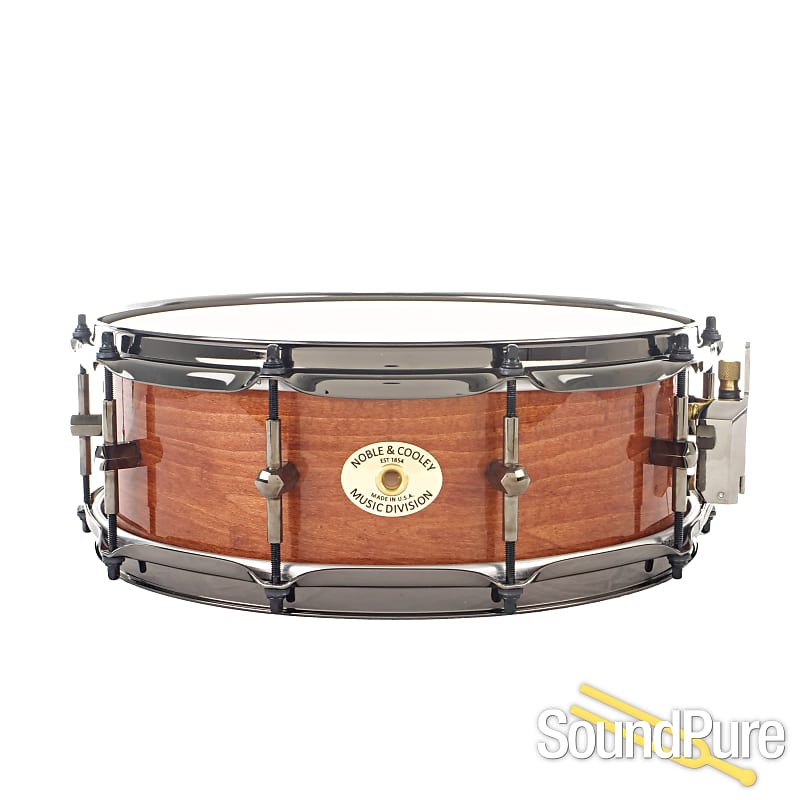 Noble & Cooley 5x14 Solid Maple Honey Maple Gloss Snare Drum