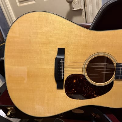 Martin d 18 style. Custom d dreadnought body Natural image 2