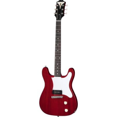 最終 エピフォン　コロネット　ダンカンPU 1996 Purple Epiphone Coronet 1990s Reissue with Humbucker +