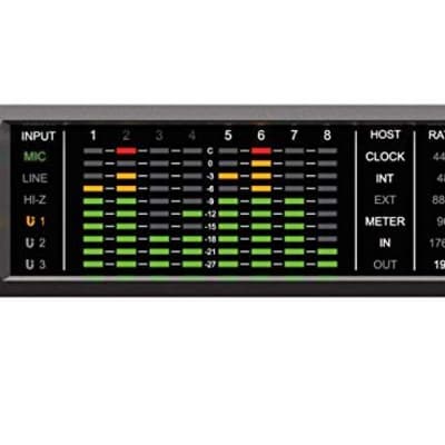 Universal Audio Apollo x8P Rackmount Recording Interface, Heritage Edition (Thunderbolt 3) (UA-APX8P-HE-U) image 1