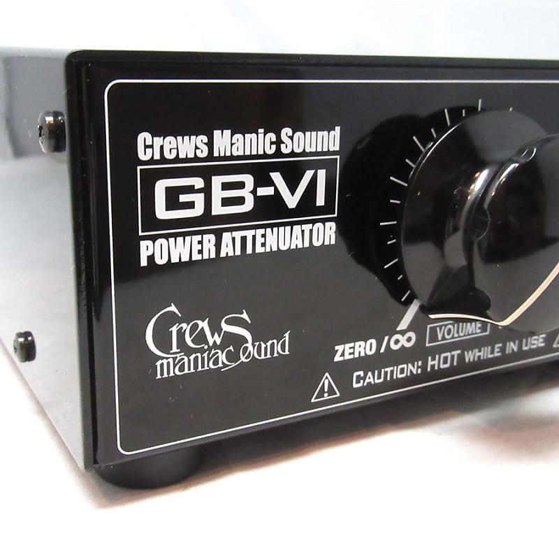 Crews Maniac Sound GB-VI アッテネーター クルーズ - 器材