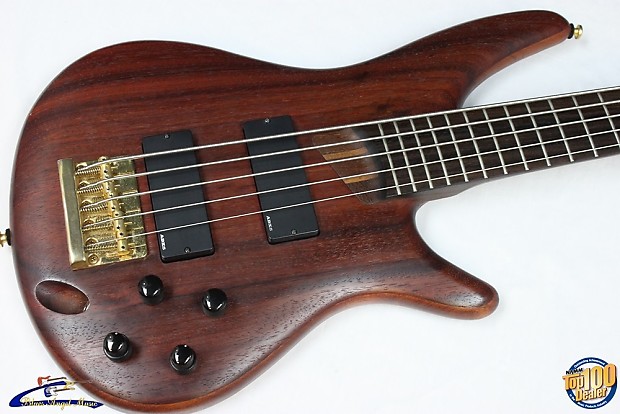 2002 Ibanez Fieldy K5 Signature 5-String Bass, Natural, Mahogany