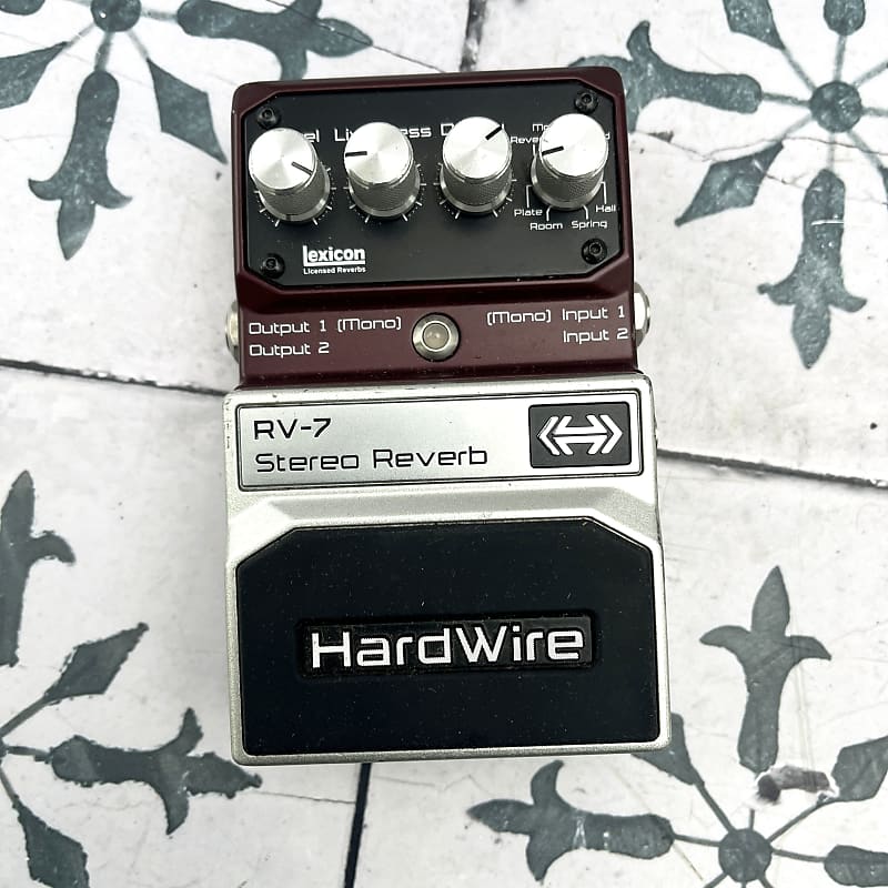 DigiTech Hardwire RV-7 Stereo Reverb