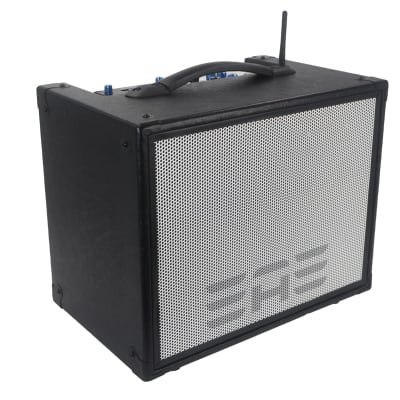 Elite Acoustics EAE D6-58 BLK 120W Acoustic Amp with Six Chan Digital Mixer, LFP Battery and Bluetooth image 3