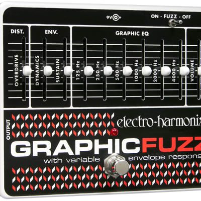 EHX Electro Harmonix Graphic Fuzz EQ / Distortion / Sustainer Pedal, New for sale