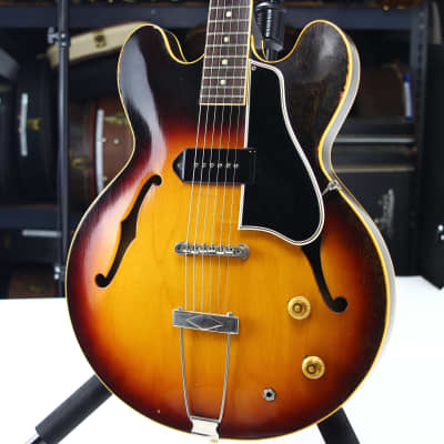 1960 Gibson ES-330T - All 1959 Specs Big Chunky Neck, Sunburst, Vintage ES330! Hollowbody Electric Guitar! image 2