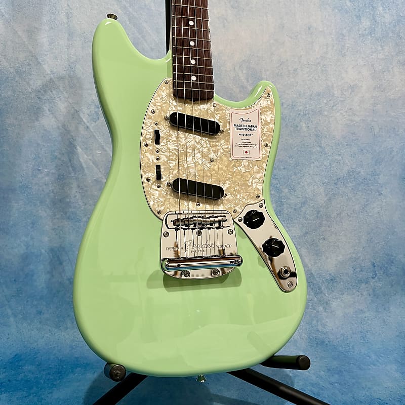 2023 Fender Japan Mustang Surf Green FSR Limited Traditional II