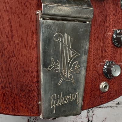 Gibson - Custom 1964 SG Standard Reissue - Electric Guitar w/ Maestro Vibrola VOS - Cherry Red - w/ Hardshell Case image 11