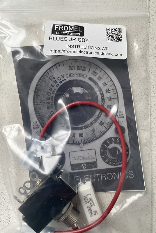 Fender Blues Jr. Upgrades by Fromel Electronics plus Control Reverb