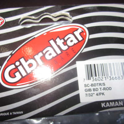 Gibraltar SC-BDTR/S Bass Drum T-Rod 7/32 Inch 4/Pack image 2