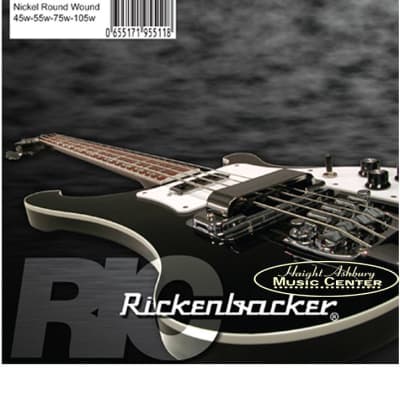 Rickenbacker Round-Wound Bass String Set 45-55-75-105 image 2