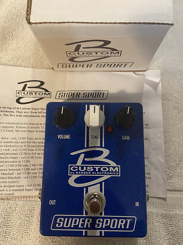 Barber B-Custom Super Sport Direct Drive - YouTube
